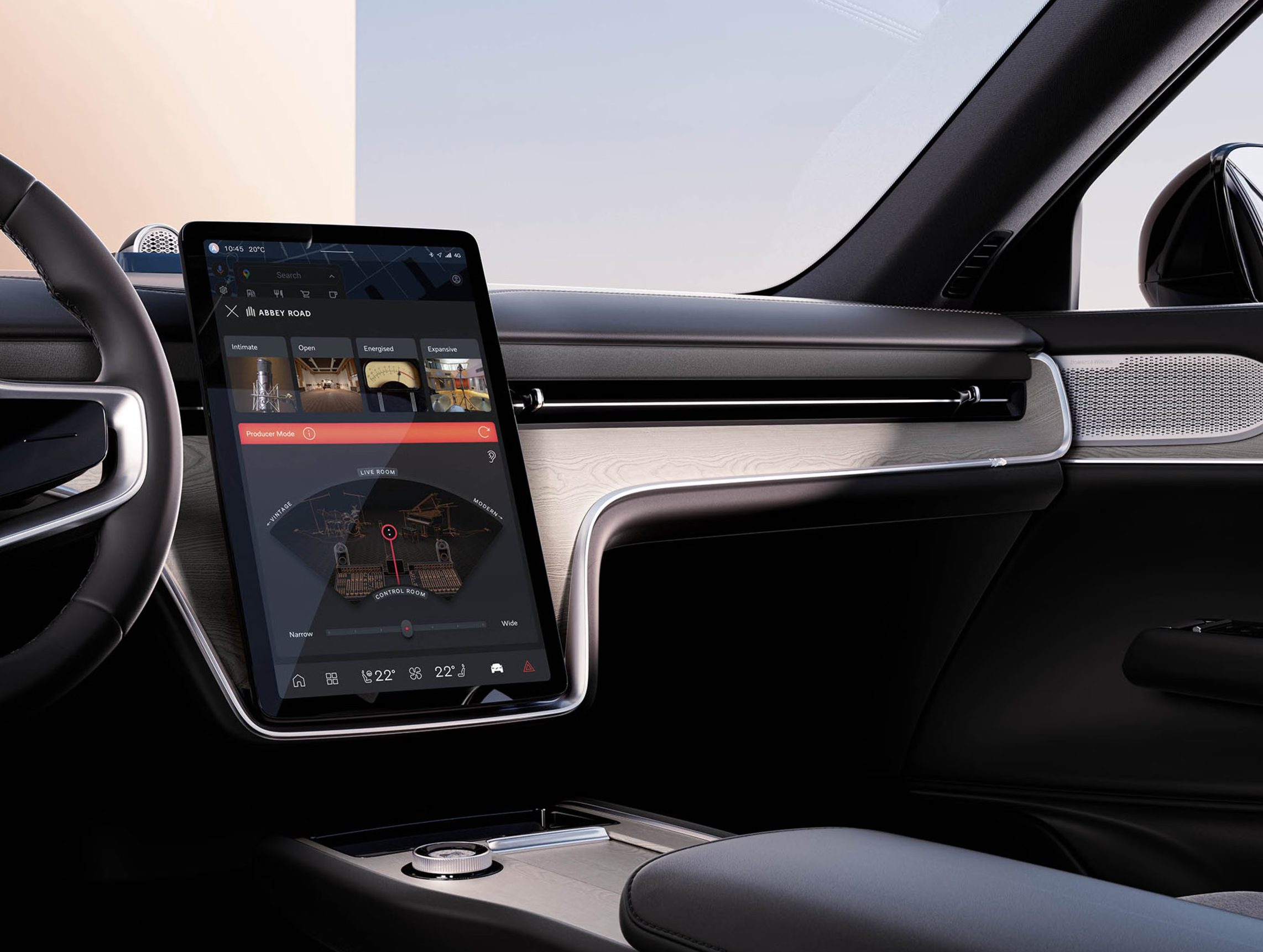 Abbey Road Studios Mode ra mắt trong xe SUV Volvo EX90